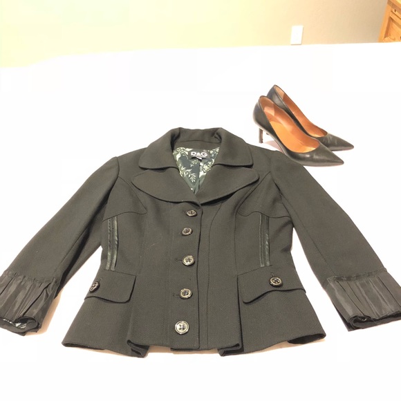Dolce & Gabbana Jackets & Blazers - Dolce and Gabbana tailored black jacket